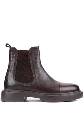 بوت / نیم بوت قهوه ای مردانه نبوک Shoetyle - کد 801895817