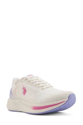کفش دو و میدانی و تمرینی سفید زنانه U.S. Polo Assn. - کد 862951209