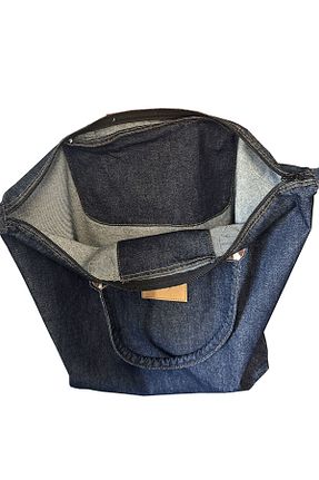 کیف دوشی آبی زنانه Acey jeans - کد 848646373