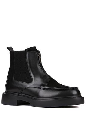 بوت / نیم بوت مشکی مردانه جیر Shoetyle - کد 863435722