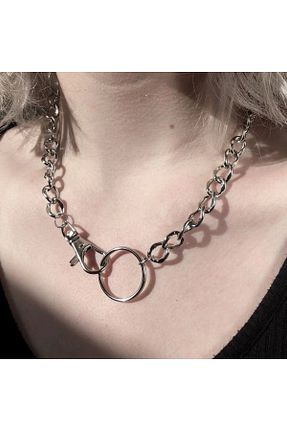 گردنبند جواهر رنگی زنانه فلزی DarkellaStore - کد 271274951