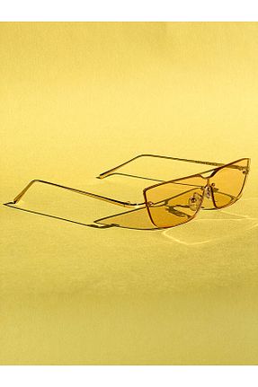عینک آفتابی زرد زنانه UV400 BRILLIAEYEWEAR - کد 863432509