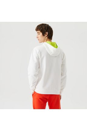 سوئیشرت سفید مردانه چاپی Lacoste - کد 649016903