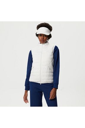 جلیقه سفید زنانه رگولار Lacoste - کد 769644763