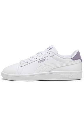 کفش اسنیکر سفید مردانه چرم مصنوعی Puma - کد 863523100