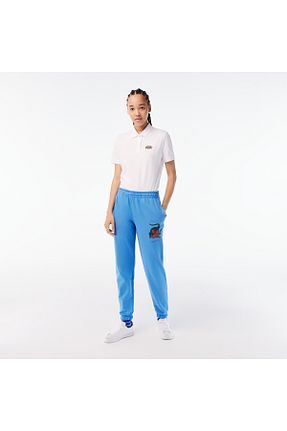 شلوار کرمگن آبی زنانه پاچه لوله تفنگی Lacoste - کد 706430524