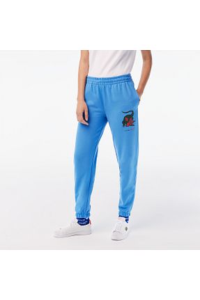 شلوار کرمگن آبی زنانه پاچه لوله تفنگی Lacoste - کد 706430524