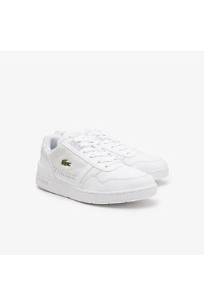 کفش اسنیکر سفید مردانه بند دار Lacoste - کد 731857543