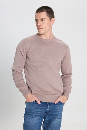 پلیور طوسی مردانه ساده Wrangler - کد 863524095