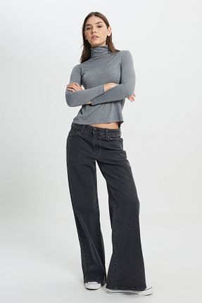شلوار جین مشکی زنانه پاچه سوپر تنگ Wrangler - کد 863524069