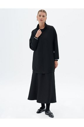 کت حجاب مشکی زنانه رگولار KYR - کد 863506463