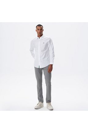 شلوار طوسی مردانه مخلوط پلی آمید Lacoste - کد 769546714