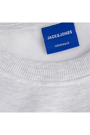 سوئیشرت سفید مردانه ساده Jack & Jones - کد 863584254