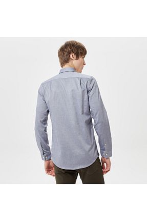 پیراهن سرمه ای مردانه اسلیم فیت Lacoste - کد 682781536