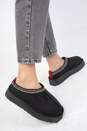 بوت / نیم بوت مشکی زنانه چرم مصنوعی SOHO - کد 859994090