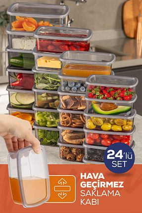 ظرف نگهداری طوسی پلاستیک Vienev - کد 861619600