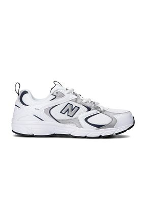کفش اسنیکر سفید زنانه چرم اصل New Balance - کد 862599756