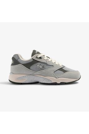 کفش اسنیکر طوسی مردانه بند دار Lacoste - کد 763520926