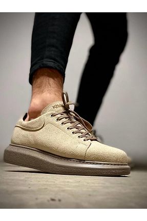 کفش کژوال قهوه ای مردانه چرم مصنوعی Shine Leather - کد 921618393