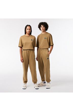 شلوار کرمگن قهوه ای زنانه Relaxed Lacoste - کد 769601619