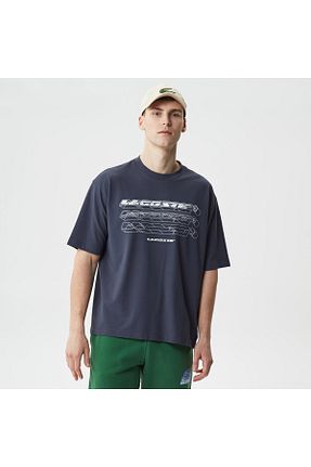 تیشرت سرمه ای مردانه Loose Lacoste - کد 701445613