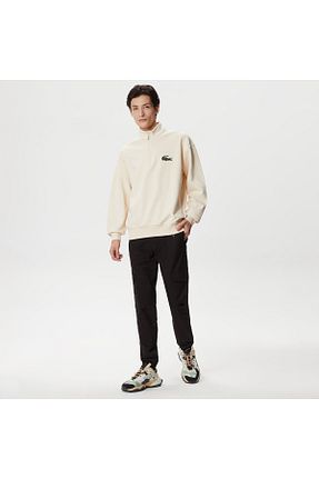 شلوار مشکی مردانه پنبه ای Lacoste - کد 934162917