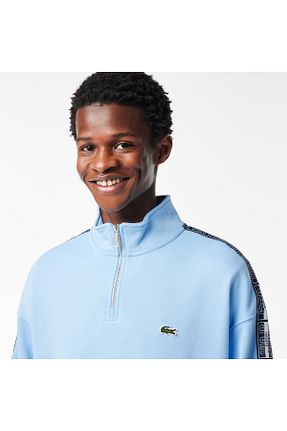 سوئیشرت آبی مردانه ساده Lacoste - کد 770022665