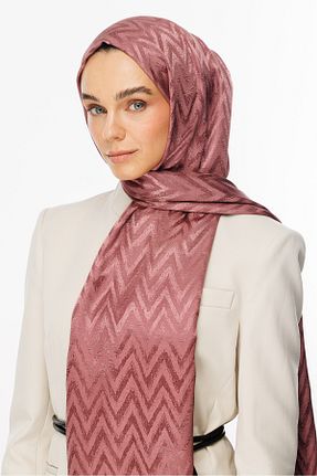شال صورتی زنانه پنبه پلی استر Mooncorn - کد 863556846