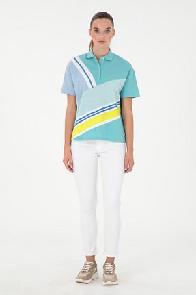 شلوار جین سفید زنانه پاچه تنگ U.S. Polo Assn. - کد 863633689