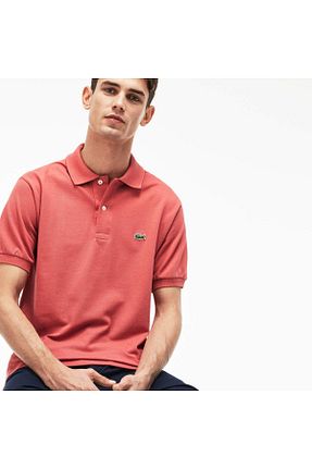 پولوشرت نارنجی مردانه پنبه ای Lacoste - کد 3070098