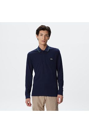 پولوشرت سرمه ای مردانه پنبه ای Lacoste - کد 769562505