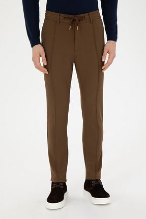 شلوار قهوه ای مردانه پارچه U.S. Polo Assn. - کد 834787423
