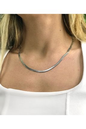 گردنبند استیل ( فولاد ) زنانه استیل ضد زنگ stainless steel - کد 863621029