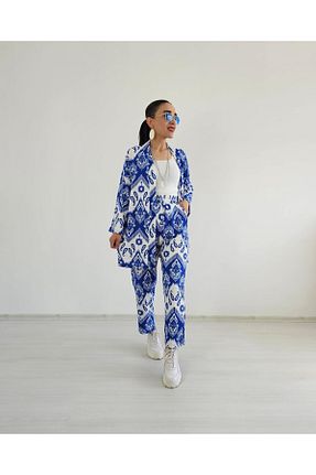 کیمونو و کافتان آبی زنانه لیکرا Altı Üstü Butik - کد 863626728