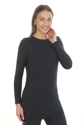 تونیک طوسی زنانه بافت penyebizden - کد 765771594