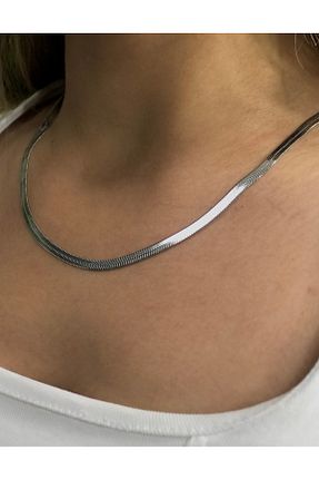 گردنبند استیل ( فولاد ) زنانه استیل ضد زنگ stainless steel - کد 863621029
