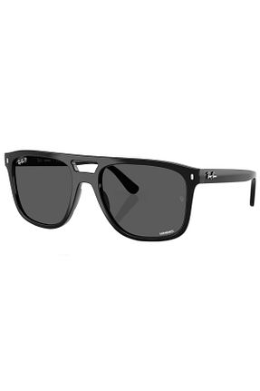 عینک آفتابی مشکی مردانه 58 Ray-Ban - کد 863632828