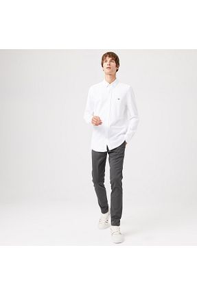 شلوار مشکی مردانه پنبه ای Lacoste - کد 366493347