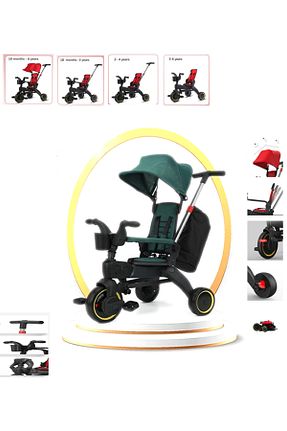 ماشین پدالی سبز تکنفره Maxi Taxi - کد 822537469
