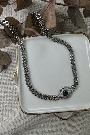 گردنبند استیل ( فولاد ) رنگی زنانه استیل (فولاد) My Joyas Design - کد 863624074