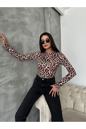بلوز سبز زنانه پلنگی oshebu - کد 863631780