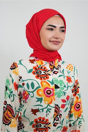 روسری قرمز پنبه ای LOSYANA - کد 863648073