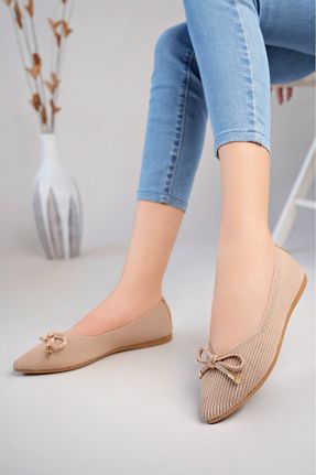 بابت بژ زنانه پارچه ای Neva