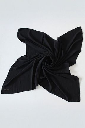 روسری مشکی ساده Valino - کد 863639949