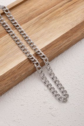 گردنبند استیل ( فولاد ) زنانه استیل ضد زنگ ByFlorya Jewelry - کد 859229026