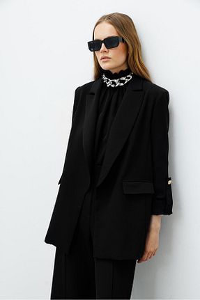 ست بالاتنه و پائین تنه مشکی زنانه بافتنی Ghisa - کد 863650849