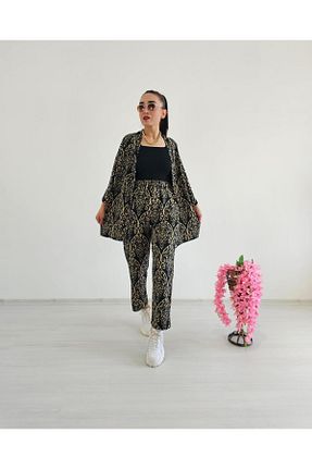 کیمونو و کافتان قهوه ای زنانه لیکرا Altı Üstü Butik - کد 863640000