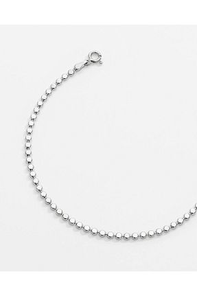 خلخال نقره سفید زنانه MEKS JEWELS - کد 863660340