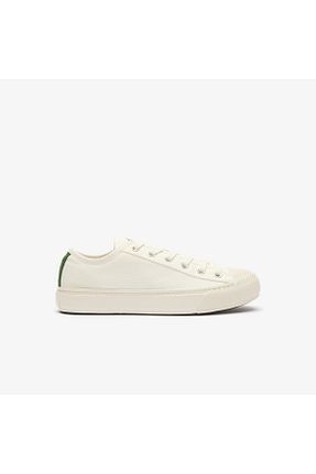 کفش اسنیکر بژ مردانه بند دار Lacoste - کد 834441124
