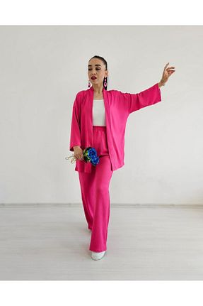 کیمونو و کافتان صورتی زنانه لیکرا Altı Üstü Butik - کد 863657078